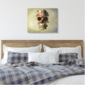 庭スカルライト キャンバスプリント (インサイチュ (寝室))