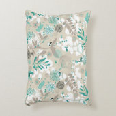 庭パターン アクセントクッション (正面(垂直))