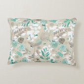 庭パターン アクセントクッション (裏面)