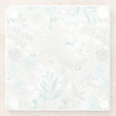 庭パターン ガラスコースター (裏面)