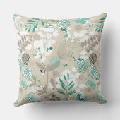 庭パターン クッション (裏面)