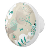 庭パターン セラミックノブ (右)