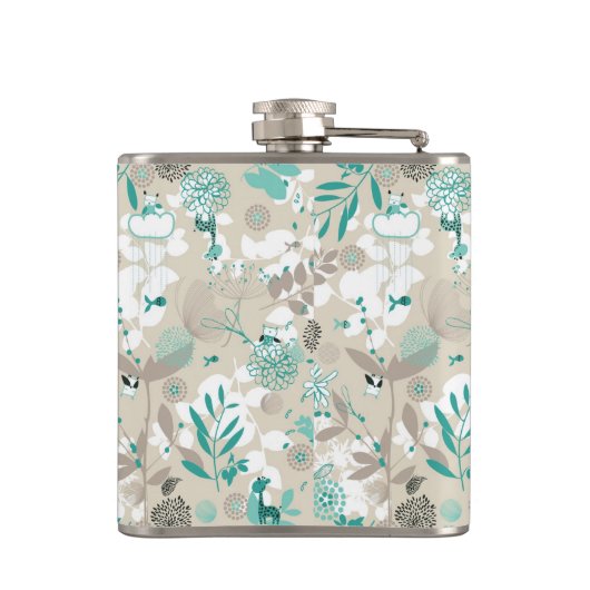 庭パターン フラスク (裏面)