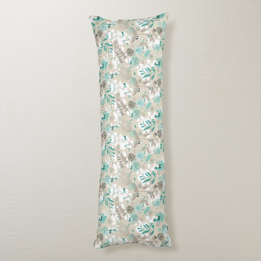 庭パターン ボディピロー (裏面 (縦))