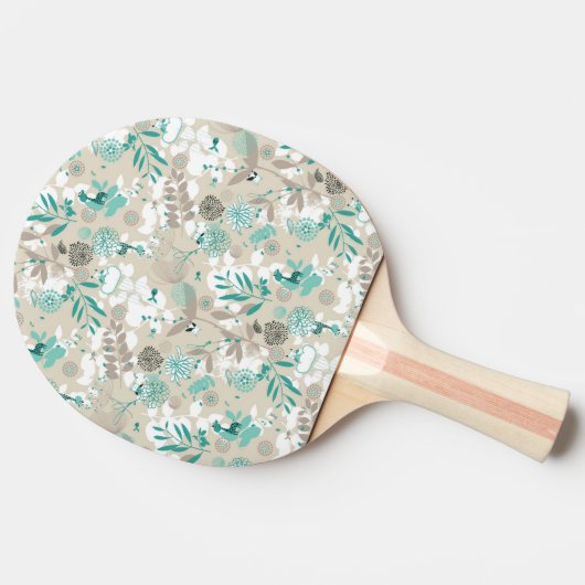 庭パターン 卓球ラケット (横)