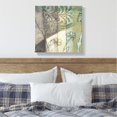 庭パネ葉ル、花、草 キャンバスプリント (インサイチュ (寝室))