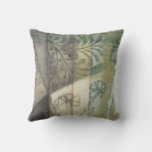 庭パネ葉ル、花、草 クッション (裏面)