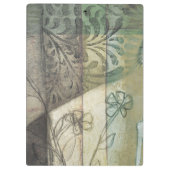 庭パネ葉ル、花、草 クリップボード (裏面)