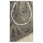 庭パネ葉ル、花、草 スモールペーパーバッグ (裏面)