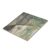 庭パネ葉ル、花、草 タイル (側面)