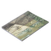 庭パネ葉ル、花、草 ノートブック (左側)