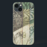 庭パネ葉ル、花、草 iPhone 13ケース<br><div class="desc">抽象芸術スケッチの葉中に、花、草などを取り入れた心地よいガーデンパネル。色が混ざり合うと目が引き立ち、家の中で色々な色が生ま絵画れる。あなたの壁の歓迎の場所を見つけることができる簡単の会話スターター！</div>