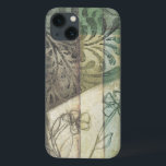 庭パネ葉ル、花、草 iPhone 13ケース<br><div class="desc">抽象芸術スケッチの葉中に、花、草などを取り入れた心地よいガーデンパネル。色が混ざり合うと目が引き立ち、家の中で色々な色が生ま絵画れる。あなたの壁の歓迎の場所を見つけることができる簡単の会話スターター！</div>