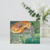 庭パラソル ポストカード (スタンド正面)