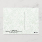 庭パラソル ポストカード (裏面)