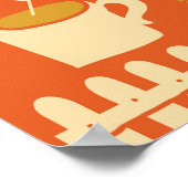 庭リスお洒落ズ：動物のシーン ポスター (角)