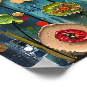 庭予測できなの鳥 ポスター (角)