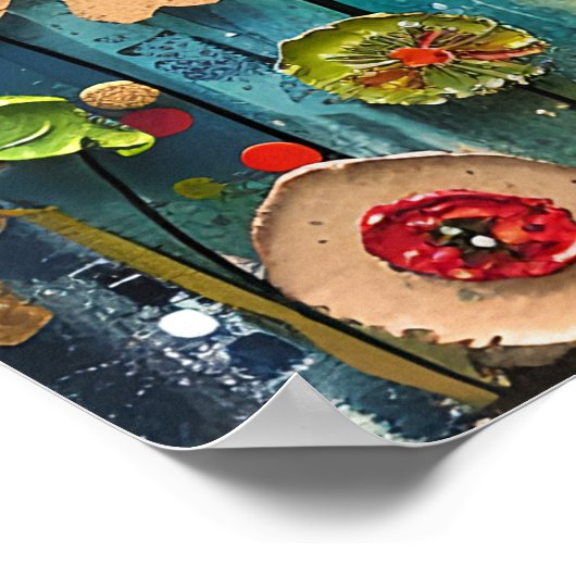 庭予測できなの鳥 ポスター (角)