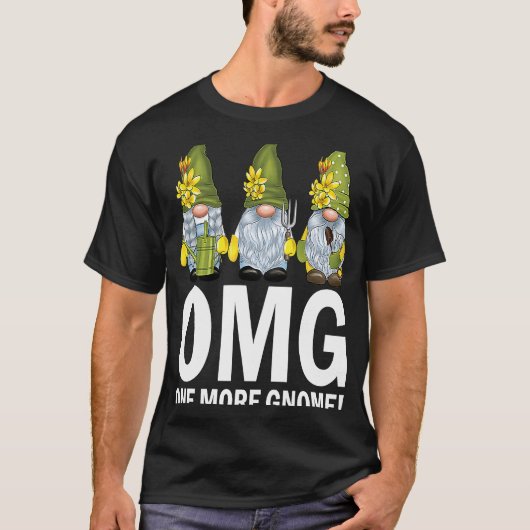 庭人もうひとりのノーム庭師 Tシャツ (正面)