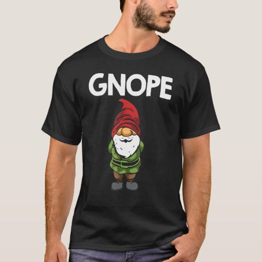 庭仕事の服装 グノープ 庭の小人 グラフィック ガーデン Tシャツ (正面)