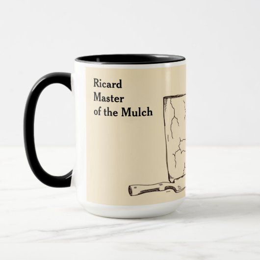 庭仕事命仕事苦 Funny Gift マグカップ (左)