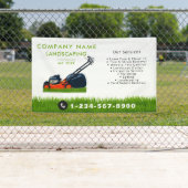 庭仕事 横断幕 (インサイチュ)