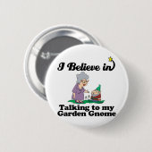 庭信じ格言と話す 缶バッジ (正面&裏面)