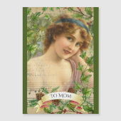 庭動揺してビクトリアンの磁気の女性 (正面)