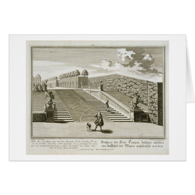 庭台地、Belvedere宮殿へのステップは、竸います (正面横)