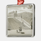 庭台地、Belvedere宮殿へのステップは、竸います メタルオーナメント (左)