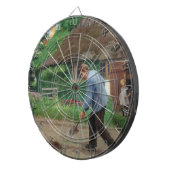 庭園での午後の作業（H.A.ブレンデキルデ著） ダーツボード (正面右)