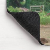 庭園での午後の作業(H.A.ブレンデキルデ著) マウスパッド (コーナー)