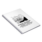 庭園と景観デザインのプロモーションノート ノートブック (右側)