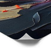 庭園のエッセンスI – 夜の表情 ポスター (角)