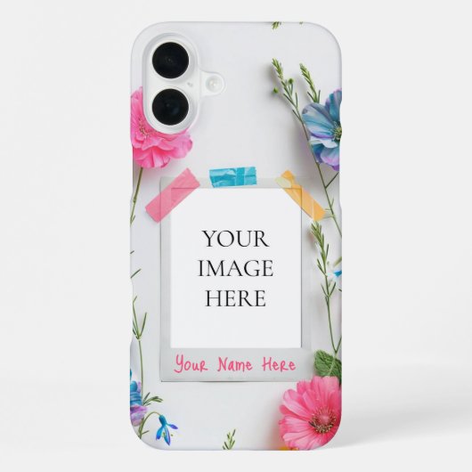庭園のスナップショット iPhoneケース (裏面)