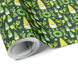 庭園の小人ガーデナー ラッピングペーパー