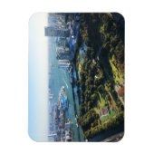 庭園の空中観日本の光 マグネット (縦)