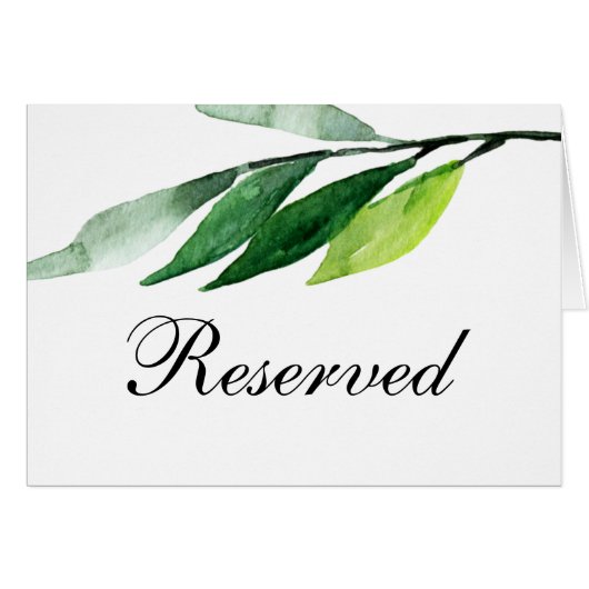 庭園の結婚式の予約記号。緑離れ (正面横)