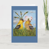 庭園の結婚式カード カード (正面)