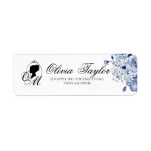 庭園の結婚式モノグラムスクリプトエレガントバラ