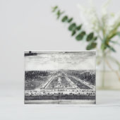 庭園の透視図 ポストカード (スタンド正面)