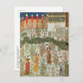 庭園はがき ポストカード (正面/裏面)