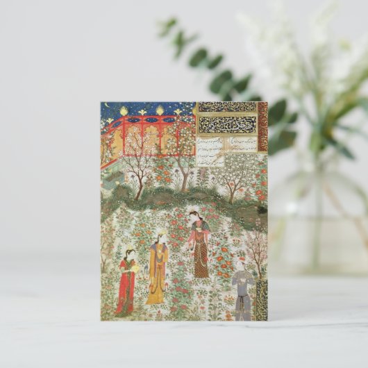 庭園はがき ポストカード (スタンド正面)