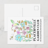 庭園デザインのポストカード シーズンポストカード (正面/裏面)