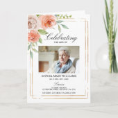 庭園バラ写真追悼事業 カード (正面)