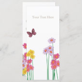 庭園パーティー収集プログラムラックカード プログラム (正面/裏面)