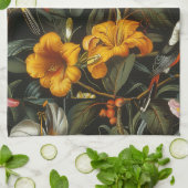 庭園パーティー キッチンタオル (折り畳み)