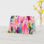 庭園ファンタジー カード (黄色い花)