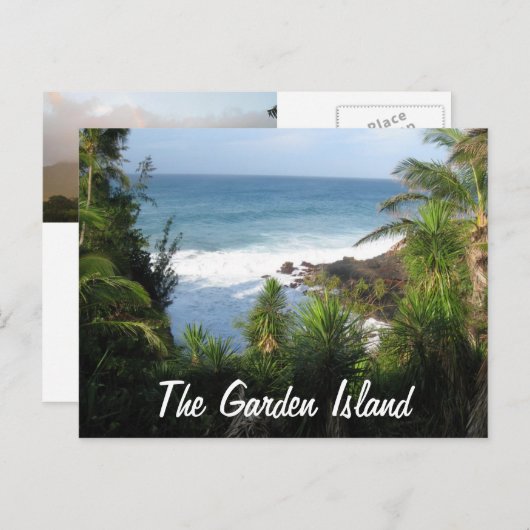 庭園島 ポストカード (正面/裏面)