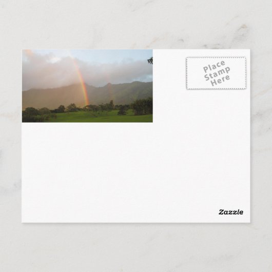 庭園島 ポストカード (裏面)